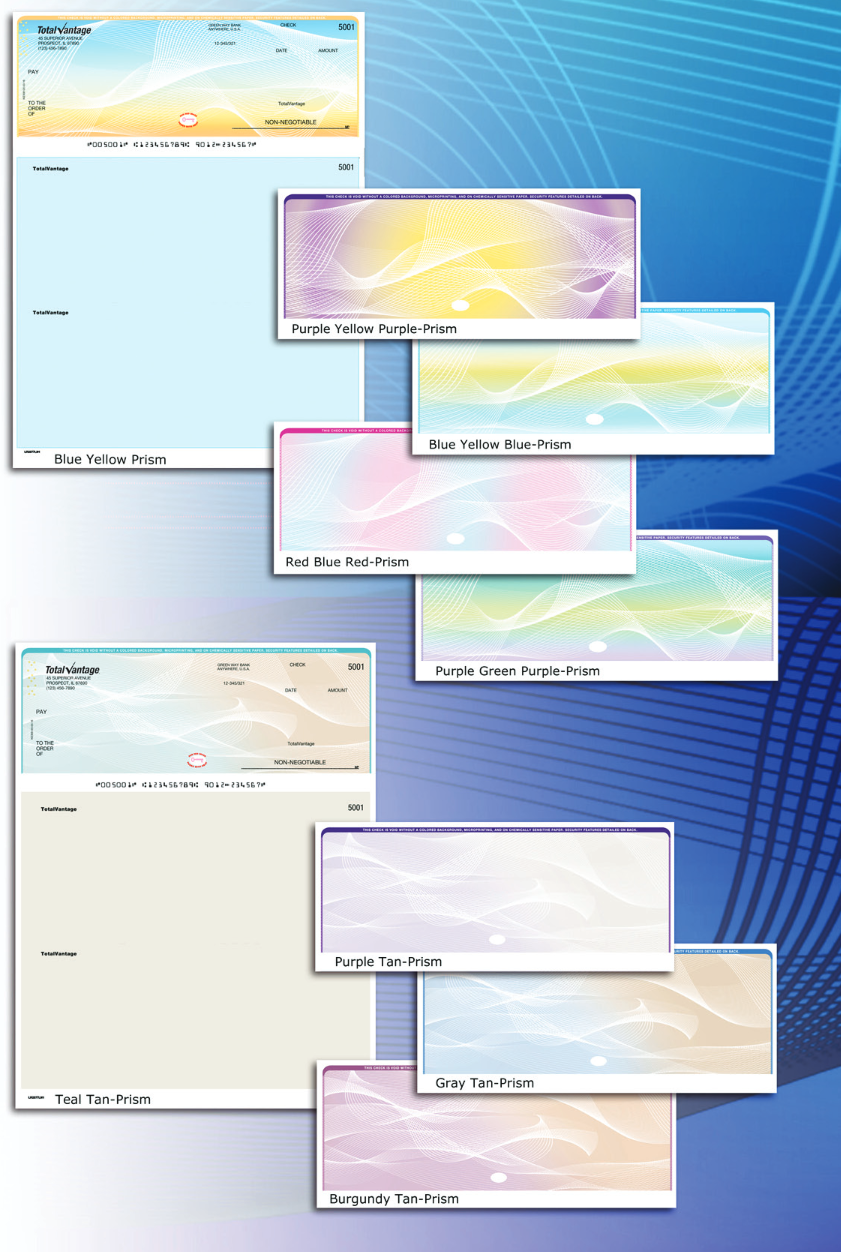 Prism Laser Imprinted Business Checks