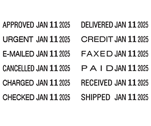 Self-Inking Dater Stamps