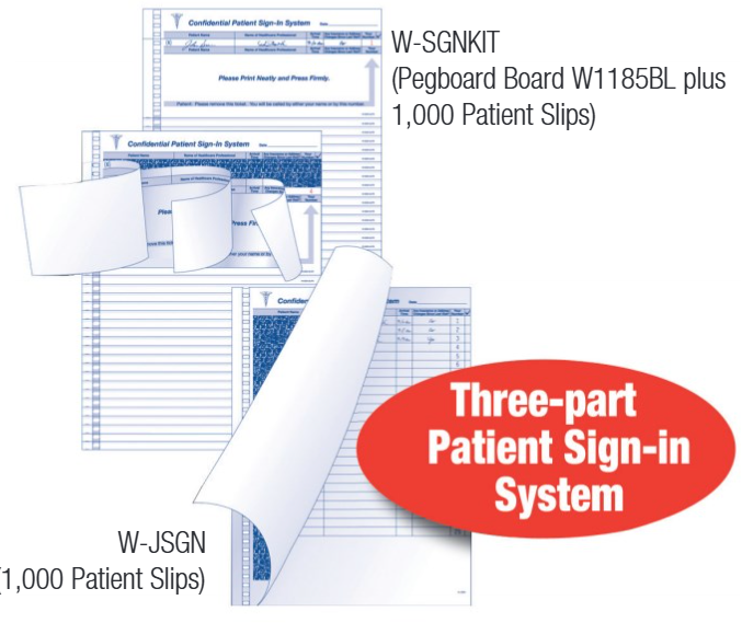 3 Part Sign in System