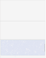 Marble Blue Blank Business Check on Bottom - Better Security
