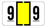 W-2901 Series, SAFEGUARD, Compatible Numeric Roll Labels