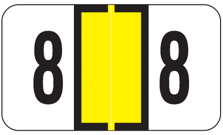 W-3100 Series, JETER, Compatible Numeric Roll Labels