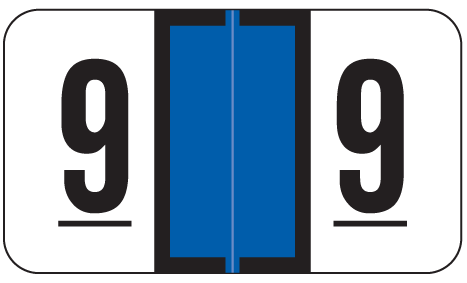 W-3100 Series, JETER, Compatible Numeric Roll Labels