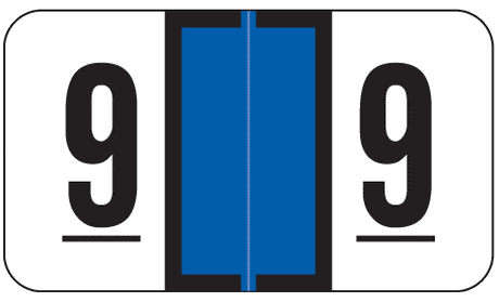 W-3100 Series, JETER, Compatible Numeric Roll Labels