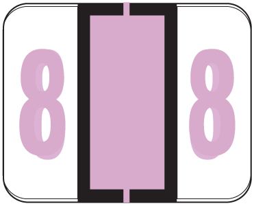 W-3300 Series, TAB, Compatible Numeric Roll Labels