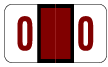 W-3800 Series, POS, Compatible Numeric Roll Labels