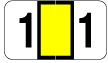 W-3800 Series, POS, Compatible Numeric Roll Labels