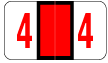 W-3800 Series, POS, Compatible Numeric Roll Labels