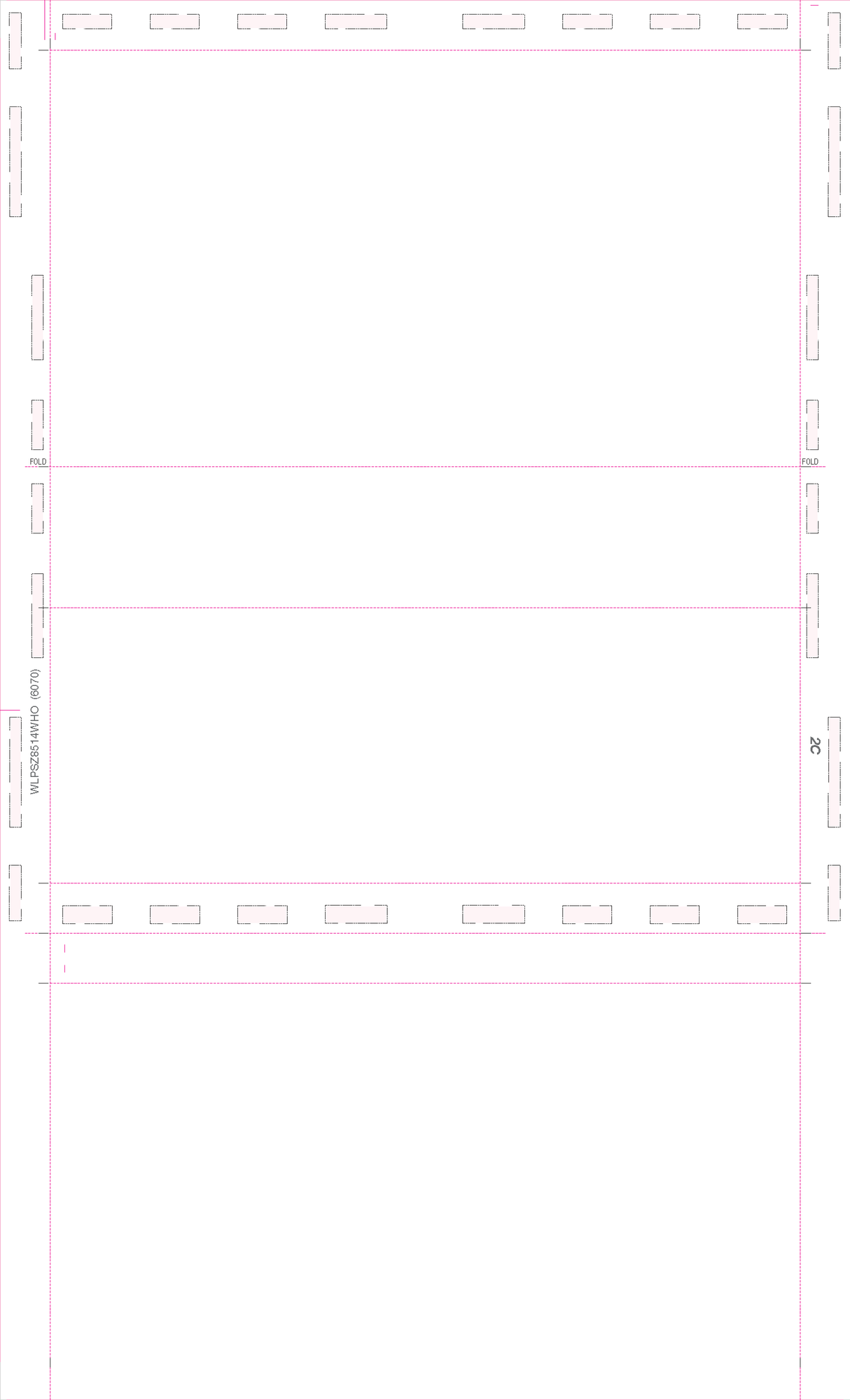 Form, Stock, No Blockout Panels 28# MOCR, 8-1/2" x 14" Z-Fold