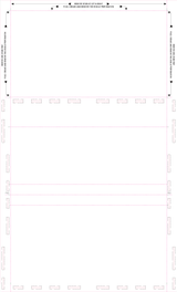 Form, Stock, No Blockout Panels 28# MOCR, 8-1/2" x 14" Z-Fold