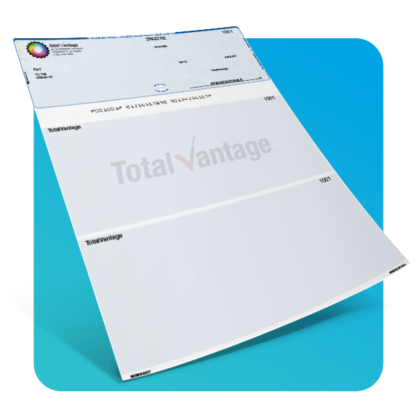 Tier 1 Laser Checks are the most economically priced offering - featuring 11 security features, 50 pantographs and border options, plus 20 colors to choose from.