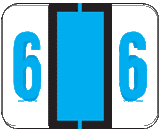 W-3300 Series, TAB, Compatible Numeric Roll Labels