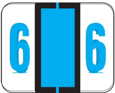 W-3300 Series, TAB, Compatible Numeric Roll Labels