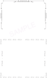 Form, No Blockout EZ-fold 28# MOCR, 8-1/2" x 14" Eccentric Z-Fold EZ-fold